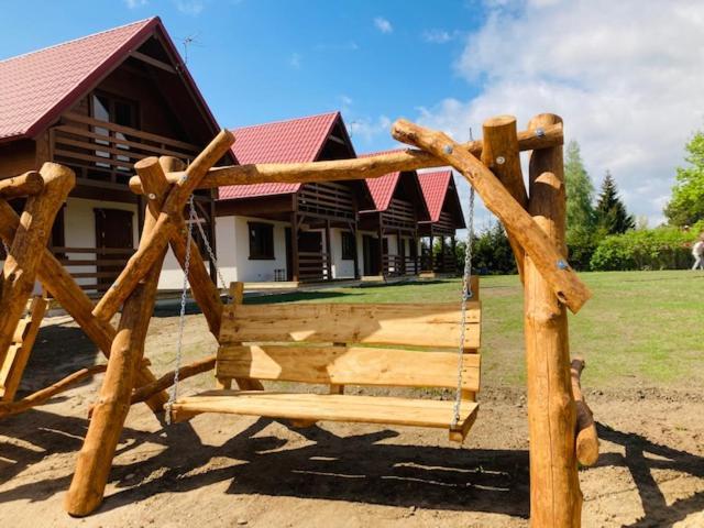 Kalinowy Sad Domki Z Jacuzzi I Sauna Міколайкі Екстер'єр фото