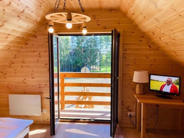 Kalinowy Sad Domki Z Jacuzzi I Sauna Міколайкі Екстер'єр фото
